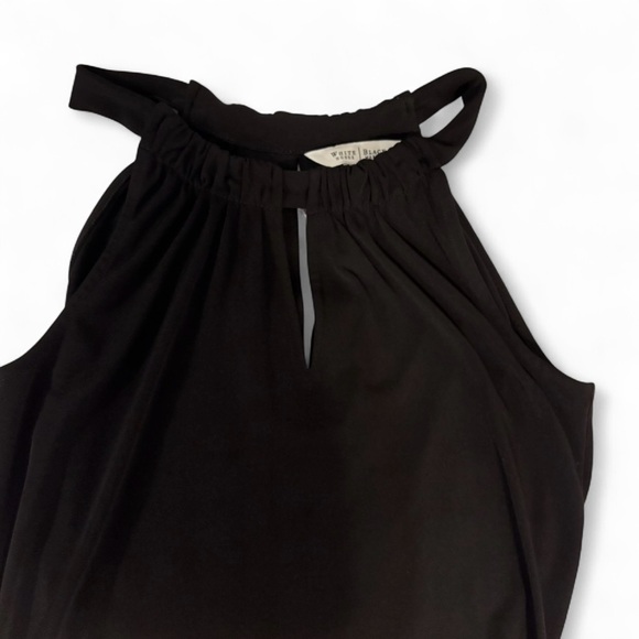 Extra Small White House Black Market Classic Black Dress LBD Cocktail - Picture 3 of 7